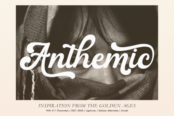 Anthemic: A Vintage Typeface for Modern Branding
