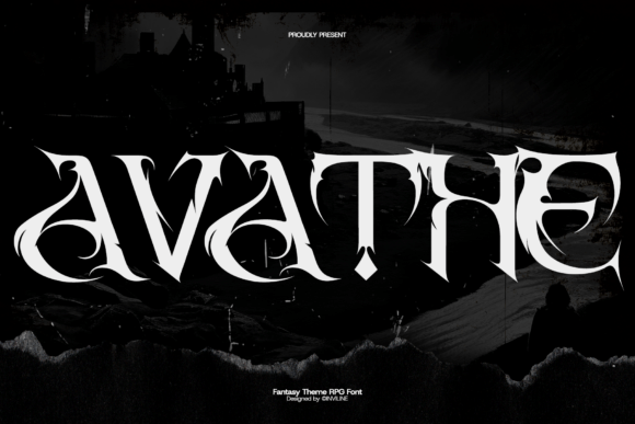 Avathe: The Gothic Display Font for Epic Fantasy