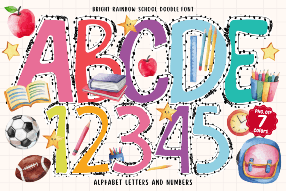 Bringing Joy to Projects with Bright Rainbow School Doodle