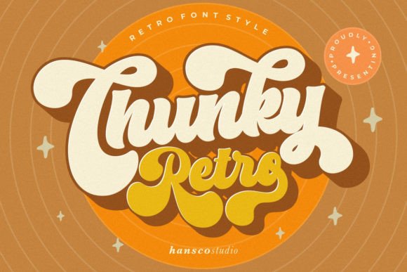 Chunky Retro: Bringing Bold, Friendly Style to Modern Design