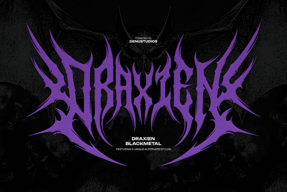 Draxien: Forging a Dark Brand Identity
