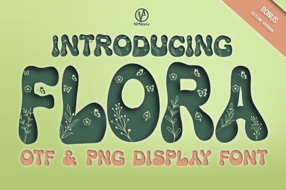 Flora: A Display Font for Designs That Need Personality