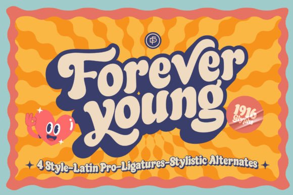 Forever Young: The 70s Disco Font for Bold Branding