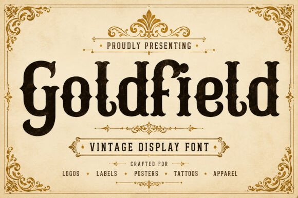 Goldfield: A Western Serif for Modern Branding