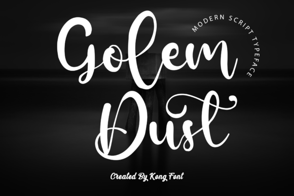 Golem Dust: A Playful Script for Modern Branding