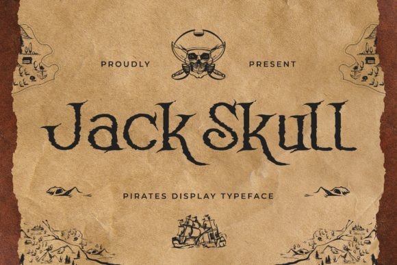 Jack Skull: The Pirate Font for Adventure-Ready Designs