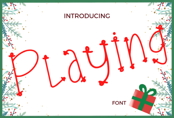 Playing Font: A Handwritten Touch for Joyful Design