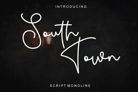 South Town: The Adaptable Handwritten Font for Modern Projects
