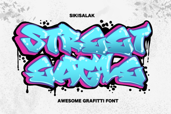 Street Eagle Graffiti: A Font with Urban Soul
