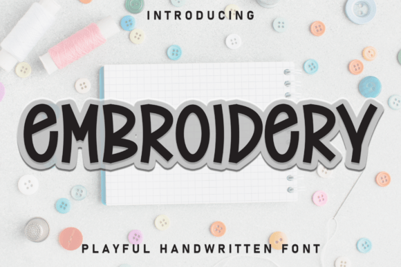 The Embroidery Font: Weaving Charm Into Modern Design