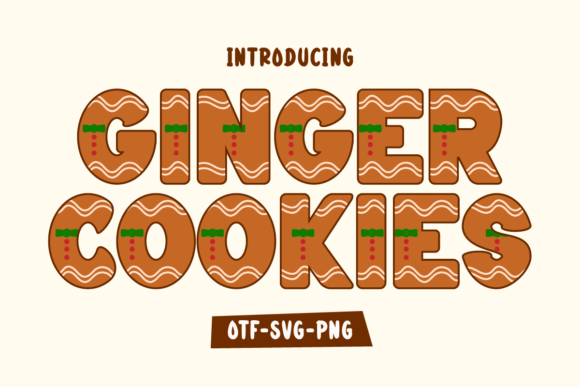 The Ginger Cookies Typeface: Your New Secret Weapon for Festive Design