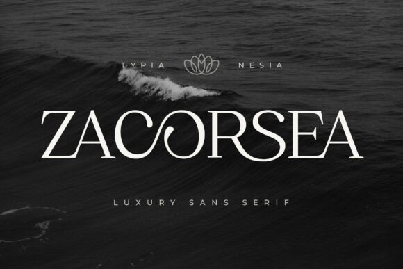 Zacorsea: A Serif Font for Modern Luxury and Feminine Elegance